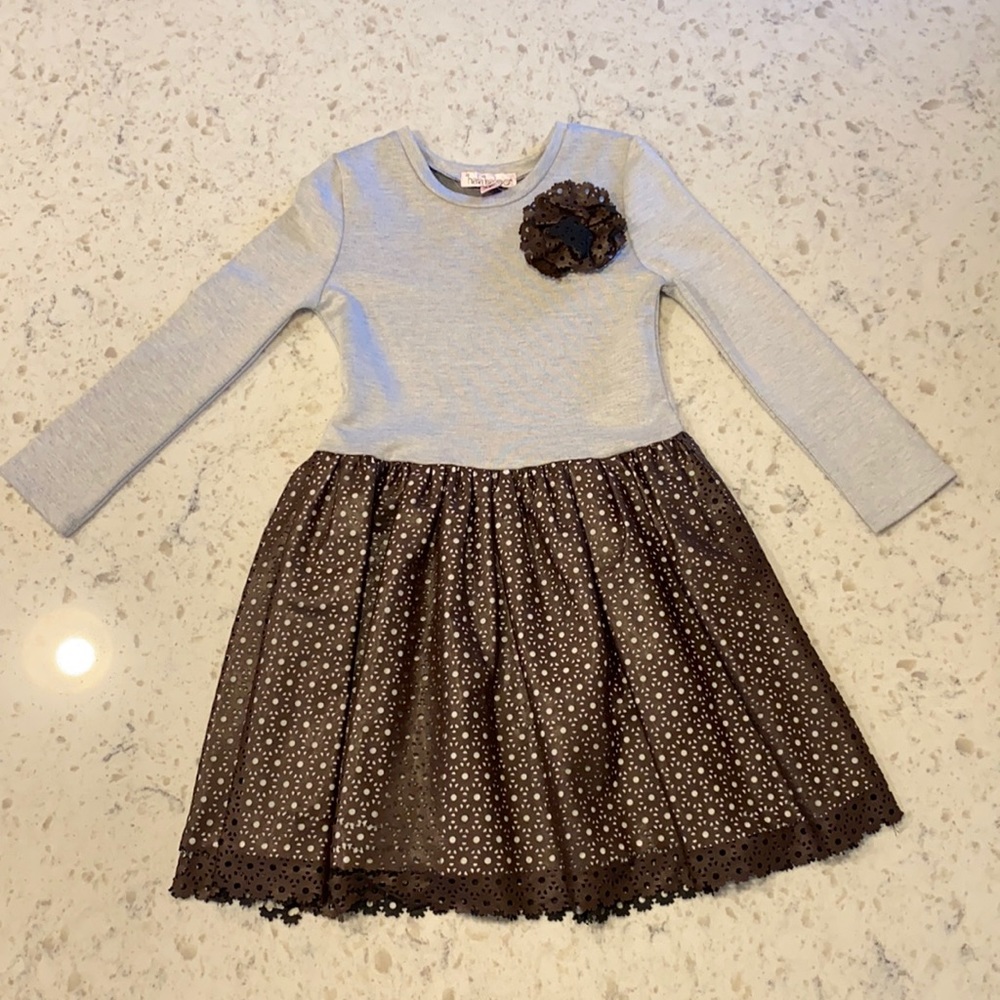 formal winter childs dress from halabaloo